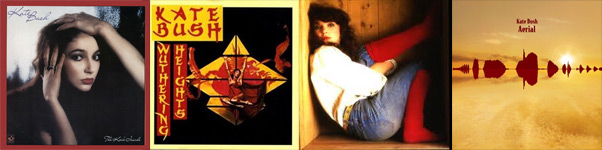 Kate Bush Album covers